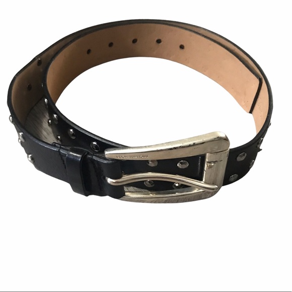 Michael Kors Accessories - Micheal Kors Sz Md Studded Black Belt